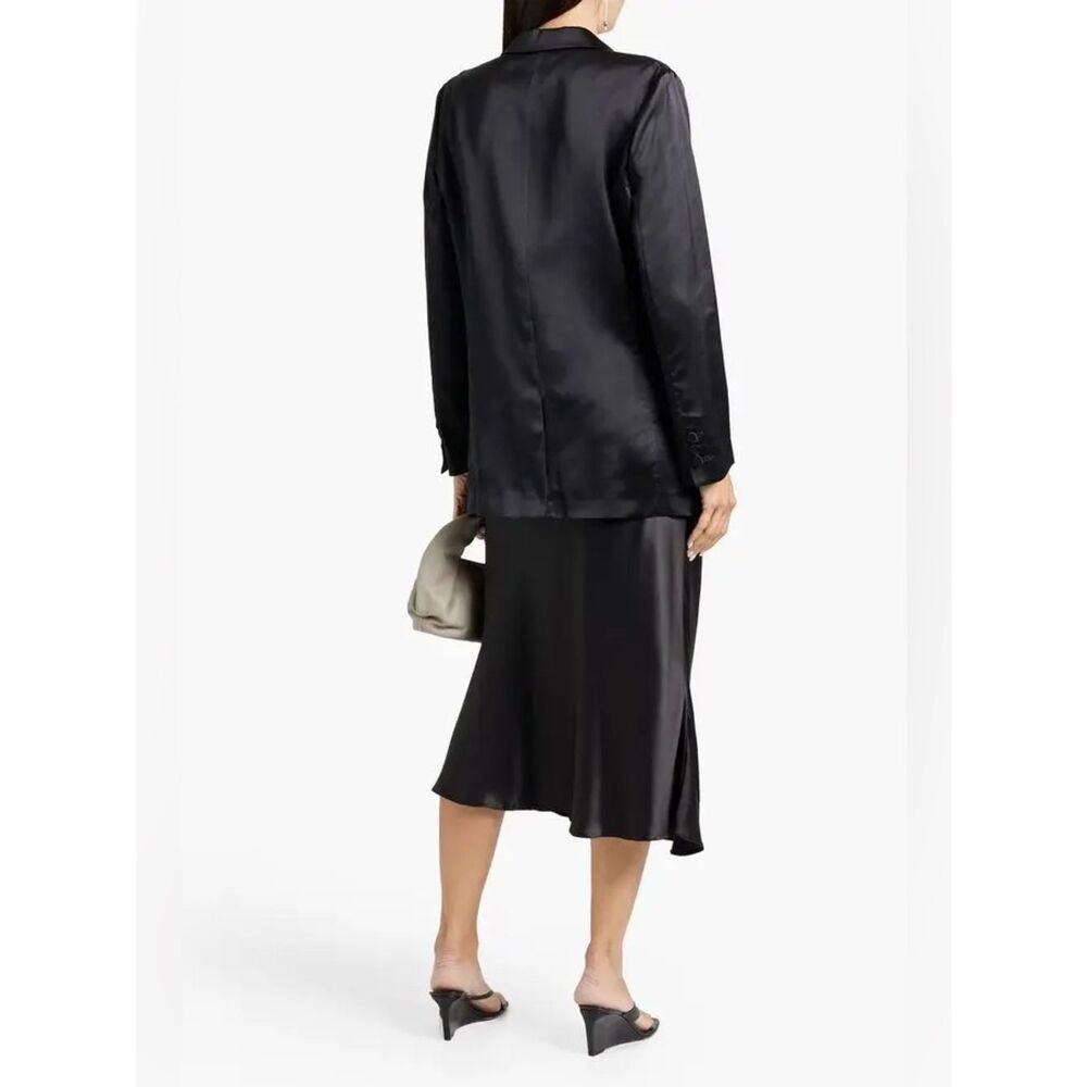 Nili Lotan Eveline Silk-satin blazer - Picture 8 of 13